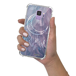 Evetane Coque Samsung Galaxy S9 silicone anti-choc souple angles renforcés transparente pas cher