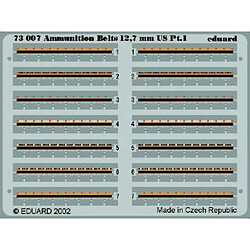 Ammunition Belts 12,7mm US - 1:72e - Eduard Accessories