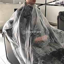 Jetable Coupe De Cheveux Cape Robe Unisexe Protéger Barbier Capes 200 Pièces pas cher