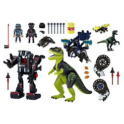 Playmobil® 70624 Tyrannosaure et robot geant Playmobil Dino Rise pas cher