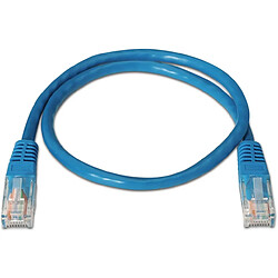 AISENS A133-0190 câble de réseau 0,5 m Cat5e U/UTP (UTP) Bleu - Câbles de réseau (0,5 m, Cat5e, U/UTP (UTP), RJ-45, RJ-45, Bleu)