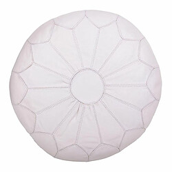 Pouf Alexandra House Living Cuir 38 x 48 x 48 cm pas cher