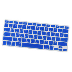 Housse En Cuir Coréenne En Silicone Pour Protection MacBook Pro 13 / 15inch Blue