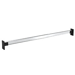 Avis vidaXL Rails de garde-robe télescopiques 4 pcs Argenté 58-100 cm