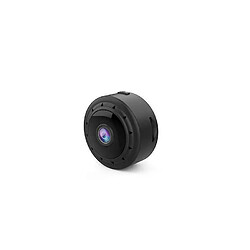 Chrono Mini caméra espion 1080P WiFi petite caméra de nounou sans fil cachée avec application de vision nocturne automatique / mouvement à distance, adaptée à la voiture de salle de bain familiale(Noir)