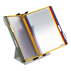 Protège-documents pivotant Tarifold PVC A4 couleurs assorties - 10 pochettes