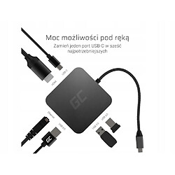 Avis GUPBOO Adaptateur HUB USB-C 6 en 1 DEX Galaxy S8 S9 S10,JL2753