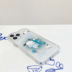 GUPBOO Étui pour iPhone13 Coque en silicone pour téléphone portable dessin animé chien Pacha