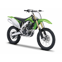 Maisto Motocross Kawasaki KX 450F Modèle Réduit à l'Échelle 1/12 Vert