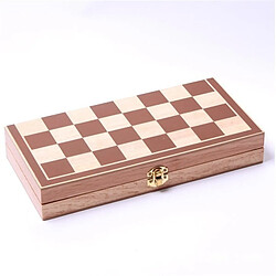 Acheter Wewoo Jeu d'échecs en bois pliant