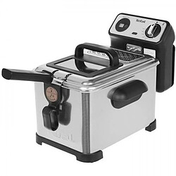 Friteuse Electrique TEFAL FR511170 Filtra Pro semi-professionnelle Inox&Design, 2400 W, 3 L (jusqu'a 4 p), Filtre breveté, Thermostat rég