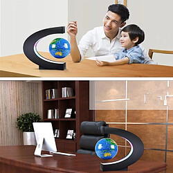 Avis Universal Maglev Flottant LED Carte du Monde Global C Forme Lumière Boule Magnétique Noël Anniversaire Maison Décoration Cadeaux | Lumière de nuit LED