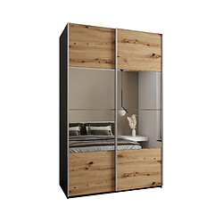 Abiks Meble Armoire à portes battantes Lux 4 245,5/150/64 2 portes