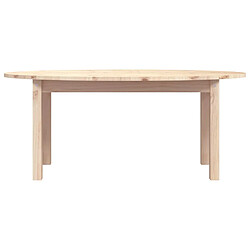 Acheter vidaXL Table basse 110x55x45 cm Bois massif de pin