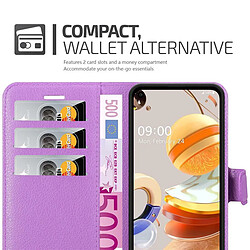 Avis Cadorabo Coque LG K61 Etui en Violet