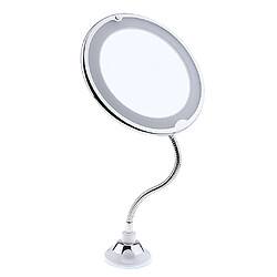 Miroir Lumineux de Maquillage Miroir de Table Lumière Eclairage Grossissement 10x avec LED Réglable