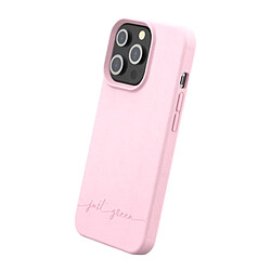 JUST GREEN Coque de Protection pour iPhone 13 Pro Natura Recyclable Rose