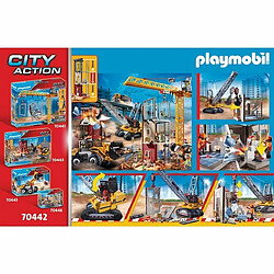 Avis Playmobil® Dragline avec mur de construction Playmobil City Action 70442