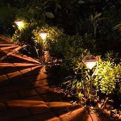 4 Pièces Solaire Jardin Extérieur Chemin Carré Paysages Lampes Décor