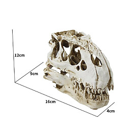 Avis Universal Tyrannosaurus Rex Skull Cave View Decoration Aquarium Resin Dinosaur Skull Model Decoration Home Decoration | Décorations