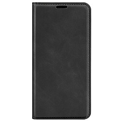 Etui en PU fermeture automatique magnétique avec support, noir pour votre Xiaomi Redmi Note 11 Pro 5G (Qualcomm)/Note 11 Pro 4G (MediaTek)