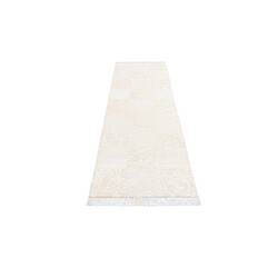 Avis Vidal Tapis de couloir en laine 300x79 beige Darya