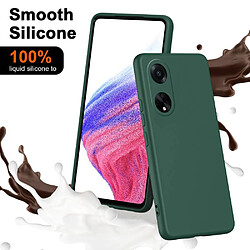 Htdmobiles Coque pour Oppo A98 5G - housse etui silicone gel fine + film ecran - VERT