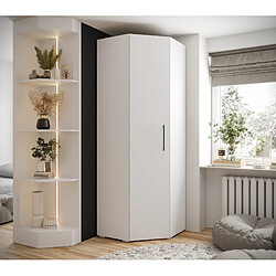 Abiks Meble Armoire Inova 3 236,7/81,7/81,7 (bianco/nero)