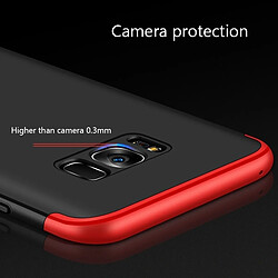 Wewoo Coque or rose pour Samsung Galaxy S8 + / G9550 PC Trois - Shield Shield 360 degrés Couverture complète Housse de protection arrière pas cher