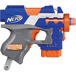 Nerf pistolet microShots Stryfe bleu orange blanc