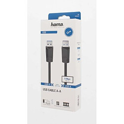 HAMA Câble USB A-A, USB 3.0, 5 Gbit/s, 1,50 m