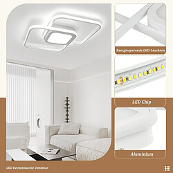 Acheter ZMH LED Ceiling Light Dimmable Modern 48W With Remote Control Hallway