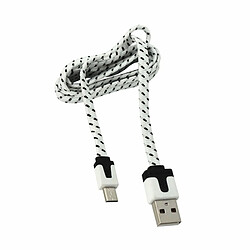 Câble Micro USB Grundig Blanc/Noir 1 m 