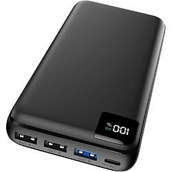 SANAG Batterie Externe 27000Mah Power Bank - 22.5W Chargeur Portable Pd Usb C Avec 4 Sorties Charge Rapide Compatible Avec Téléphone Tablette