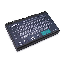 vhbw batterie Li-Ion 4400mAh (14.8V) pour Notebook ordinateur Acer Aspire 9800-Serie, 9804WKMi, 9805WKHi, 9810-Serie, 9813WKMi,BT.00803.015,BATBL50L6