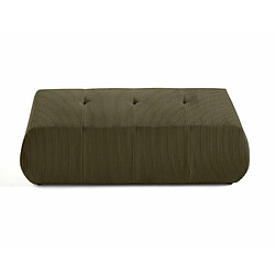 Acheter Lisa Design Onyx - pouf d'appoint - en velours côtelé