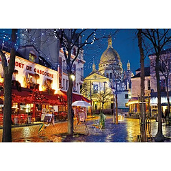 Clementoni - 1500p Paris Montmartre - 59,2 x 84,3 cm - Avec poster