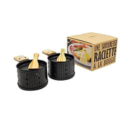 Set de 2 raclettes individuelle à la bougie - Cookut