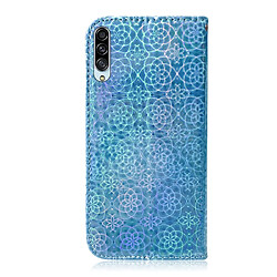 Avis Wewoo Housse Coque Pour Galaxy A90 5G couleur unie boucle magnétique coloré horizontale étui en cuir PU avec titulaire et fentes cartes et portefeuille et lanière bleu