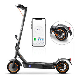 Avis Trottinette électrique Honey Whale E9 MAX Avec Certification ABE - Moteur 450W Batterie 36V10AH Autonomie 40KM Freins à Disque Pliable - Noir