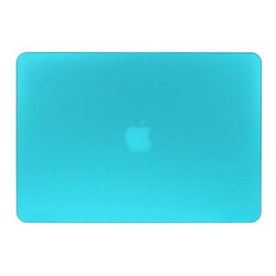 Acheter Wewoo Housse Étui bleu pour Macbook Air 11,6 pouces 3 en 1 givré Hard Shell boîtier de protection en plastique avec clavier de garde et prise de poussière de port