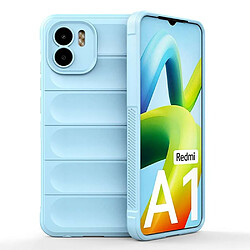 Htdmobiles Coque pour Xiaomi Xiaomi Redmi A1 / A2 - housse etui silicone gel fine + verre trempe - BLEU CLAIR