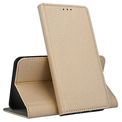 Htdmobiles Housse pour Xiaomi Poco F4 GT 5G - etui coque pochette portefeuille + film ecran - OR MAGNET