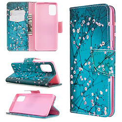 Etui en PU impression de motifs arbre à fleurs pour votre Samsung Galaxy A41 (Global Version)