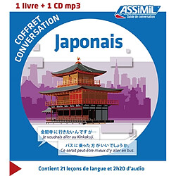 Coffret conversation japonais : 1 livre + 1 CD MP3