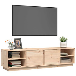 Avis vidaXL Meuble TV 156x40x40 cm Bois de pin massif