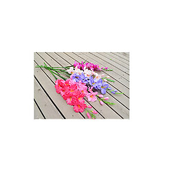 Avis Simulation Artificielle Gladiolus Fleur Tige Mariage Home Decor Rouge