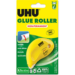 UHU Roller de colle Dry & Clean Roller, non permanent ()