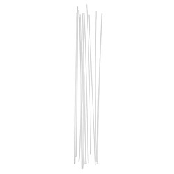 10 pièces ABS double-tige bande modèle de construction diy 250x2.5x1.5mm