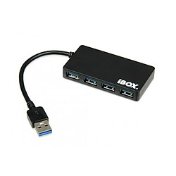 Hub USB Ibox IUH3F56 Noir